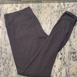 Lululemon Wunderunder Black Leggings | Size 10